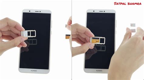 huawei p smart 2019 sd card slot|Huawei P Smart (2019): How to insert the microSD card.